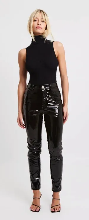 Because Of Alice 🏷Vinyl Pants thumbnail 1