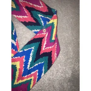 LILLY PULITZER Janelle Colorful Chevron Print‎ small pima cotton NWOT thumbnail 5