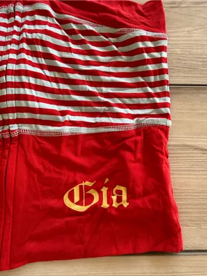 I AM GIA Blare Zip Up Boob Tube Top Red Medium NWT IN PACKAGE thumbnail 8