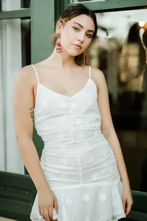 Confete - Mercedes Mini dress - white thumbnail 3