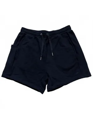 Allwear Organic Cotton Sweat Shorts Natural Black Women's Size Large thumbnail 2