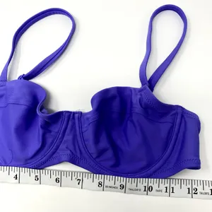 Aerie Purple Real Good Unlined Underwire Classic Summer Bikini Top 34C thumbnail 2