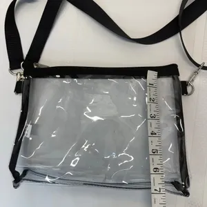 Clear Stadium Approved Crossbody Bag Transparent Concert Festival Purse NEW thumbnail 6