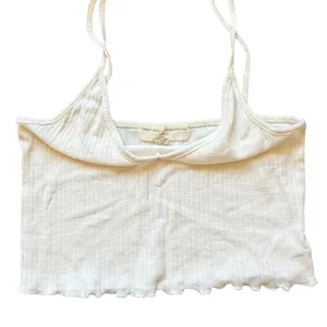 White Ribbed‎ Knit Cami Top Urban Outfitters size small thumbnail 3