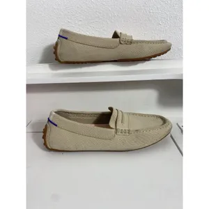 Rothy’s Driver Loafer Flats Light Beige Sustainable Minimalist Women Size 8 thumbnail 4
