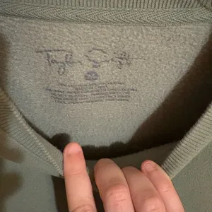 Taylor Swift Self-Titled Danced All Night Long Kanga Pocket Crewneck in Green thumbnail 5