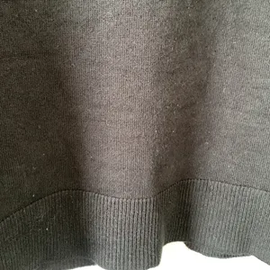 H&M black button down sweater jacket fitted and slightly cropped / Size XS thumbnail 8