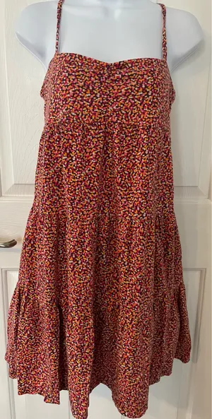 Old Navy Multicolored Dress Size Small thumbnail 1
