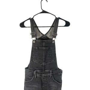 Levi's Black One Piece Carpenter BIB Tapered Leg Denim Jean Overall Women Sz 26 thumbnail 3