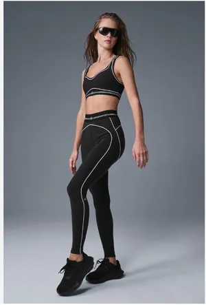 🖤 Alo Set – XS 🖤 Airbrush High-Waist Heartthrob Set! thumbnail 5