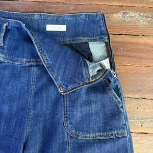 Anthropologie Pilcro and the Letterpress Wide Leg Cropped Jeans ~ Size 26 💛🍄 thumbnail 8