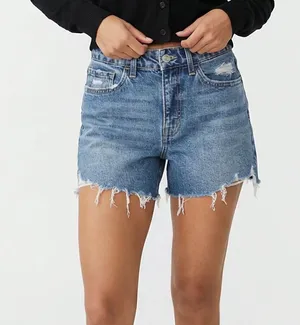 Vervet Cynical Frayed Denim Short thumbnail 1