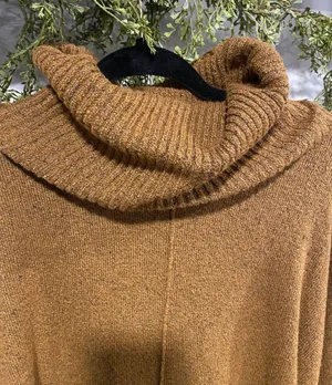 Turtleneck Oversized Long Sweater thumbnail 2
