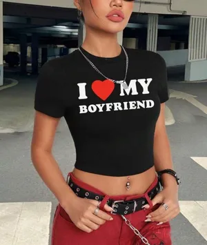 Black Graphic Tee Size M thumbnail 1