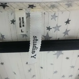 Studio Y L Whimseygoth White Silver Stars Beaded Top thumbnail 10