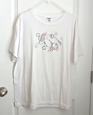 Usa Tshirt Sz Large Red thumbnail 1