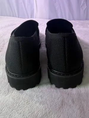Vizzano Black Knit Penny Loafers for Women thumbnail 8