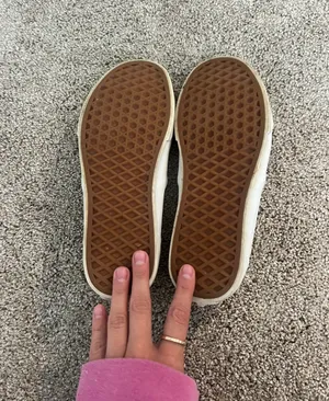 Vans White Size Women 7.5 thumbnail 5