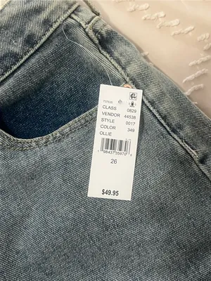 PacSun Women's High-Rise Denim Shorts - Light Blue Wash thumbnail 3