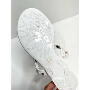 Jack Rogers Sandals Womens Size 5‎ White Georgica Jelly Slip On Flats thumbnail 8