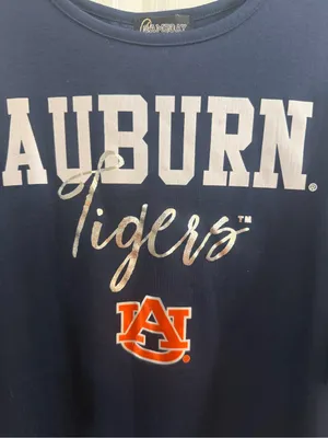 Gameday Couture Auburn Tigers Cold Shoulder T-Shirt Size XL thumbnail 2