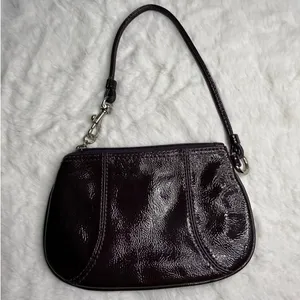 Coach purple Patent Leather Wristlet thumbnail 2
