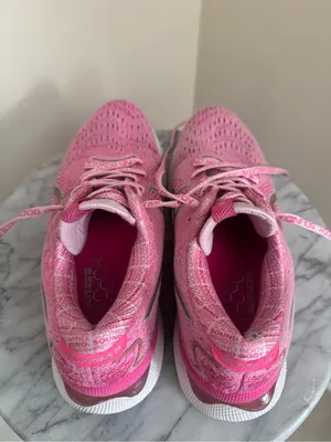 ASICS Gel Nimbus 24 LE Women’s Size 9 Cotton Candy Rose Gold Pink Running Shoes thumbnail 5