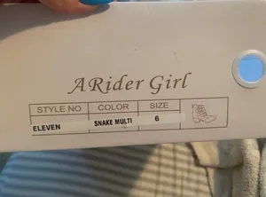 A Rider Girl Western Booties thumbnail 5