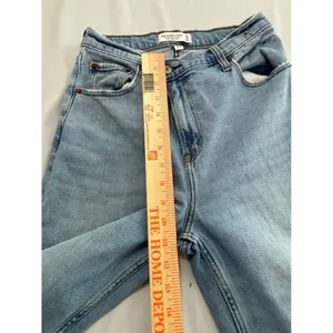 Abercrombie & Fitch Curve Love 90s‎ Slim Straight Ultra High Rise Jeans 26 2XL thumbnail 9
