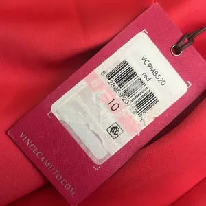 Vince Camuto one sleeve large ruffle red dress NWT size 10 thumbnail 10