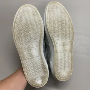 Greats Brooklyn Gray Slip On Shoe Flat Made in Italy US Size 8 EUR 38 thumbnail 3