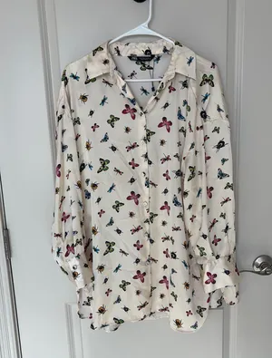 ZARA Oversized Blouse  thumbnail 1
