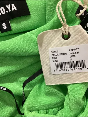 SER.O.YA Julia Set Size Small NWT Green thumbnail 10