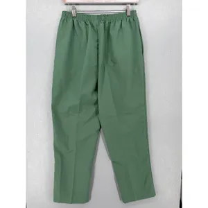 Alfred Dunner Adrian Delafield Womens Pant Set Sage Green Embroidered 2 Piece M thumbnail 7