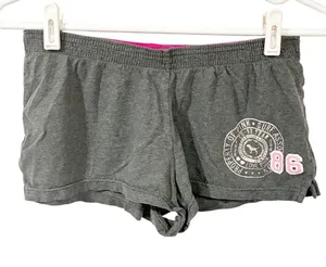 Victorias Secret Pink Vintage Grey Team Pink Sleep Shorts Size XS thumbnail 1