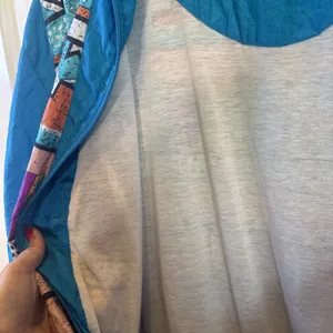 VTG Laura Katherine Medium Windbreaker Multi Color Aztec Lightweight Jacket 90's thumbnail 4