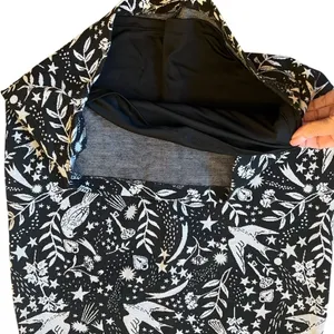 Boden Winifred Black Mystic Woodland Birds Knee Length Sheath Size 6L thumbnail 5