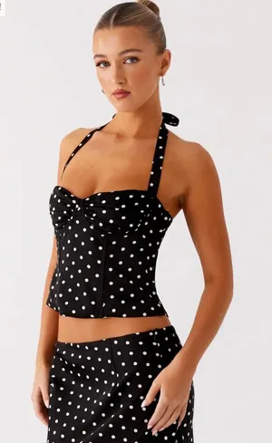 Pepper Mayo Polka Dot Top thumbnail 1