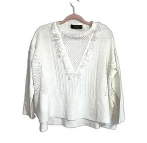 𝅺halo White Sweater thumbnail 1