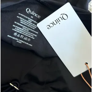 NWT Quince Black Italian Cut Out One-Piece Swimsuit Sz XS thumbnail 5