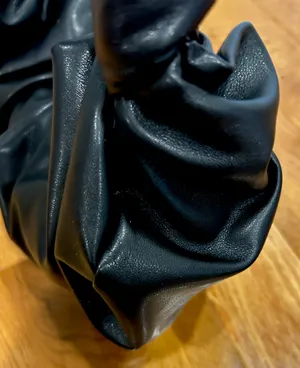 RACHEL ZOE black Slouchy Wrapped contemporary Hobo shoulder Bag thumbnail 7