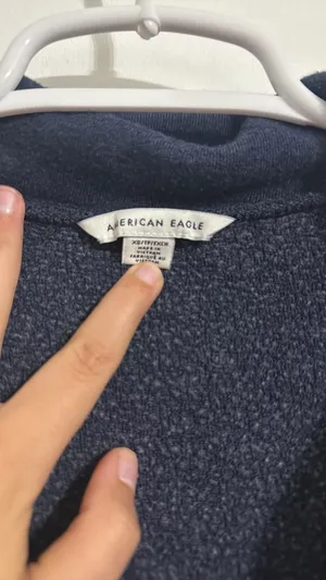 Oversized American Eagle Quarter-Zip thumbnail 2