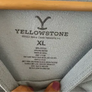 Yellowstone Dutton Ranch Graphic Tee Large Blue Short Sleeve Montana Shirt thumbnail 5
