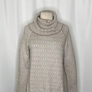 TOMMY BAHAMA Wool Blend Cowl Neck Sweater‎ Coastal Geometric Raglan Knit Small thumbnail 3