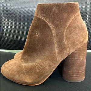 JEFFREY CAMPBELL Sz 8 HANGER 2 PLATFORM STACKED HEEL ANKLE BOOTS BOOTIES thumbnail 4