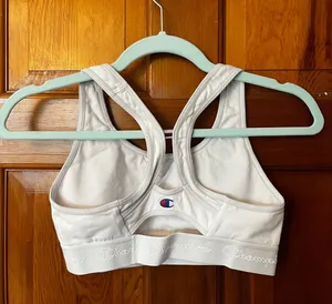 White Sports Bra thumbnail 2