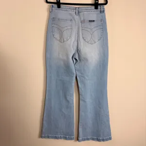 Rollas Eastcoast Flare Jeans Light Blue High Rise Flare Leg Denim Pants Size 31 thumbnail 4