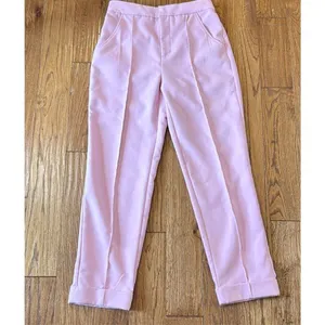 Anthropologie Maeve pink seam front trouser pant 4 thumbnail 13