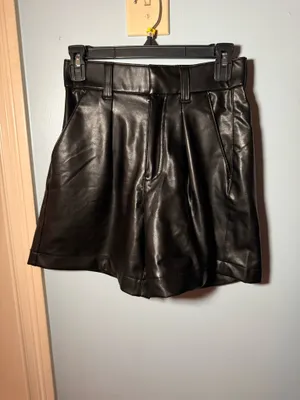 Abercrombie Leather Shorts Vegan thumbnail 2