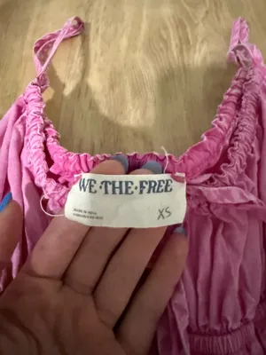 We The Free People Tank Top Pink XS thumbnail 2